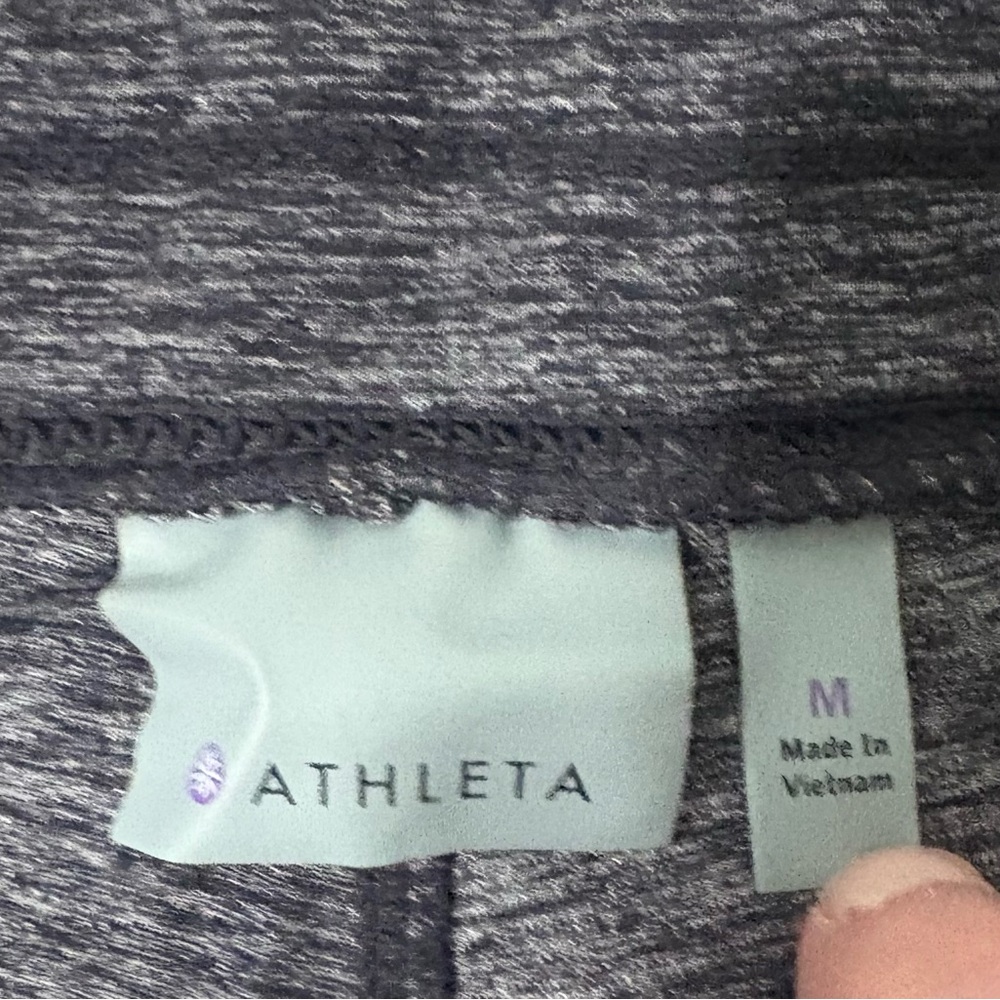 Athleta Dark Heather Gray Drawstring Joggers - image 3